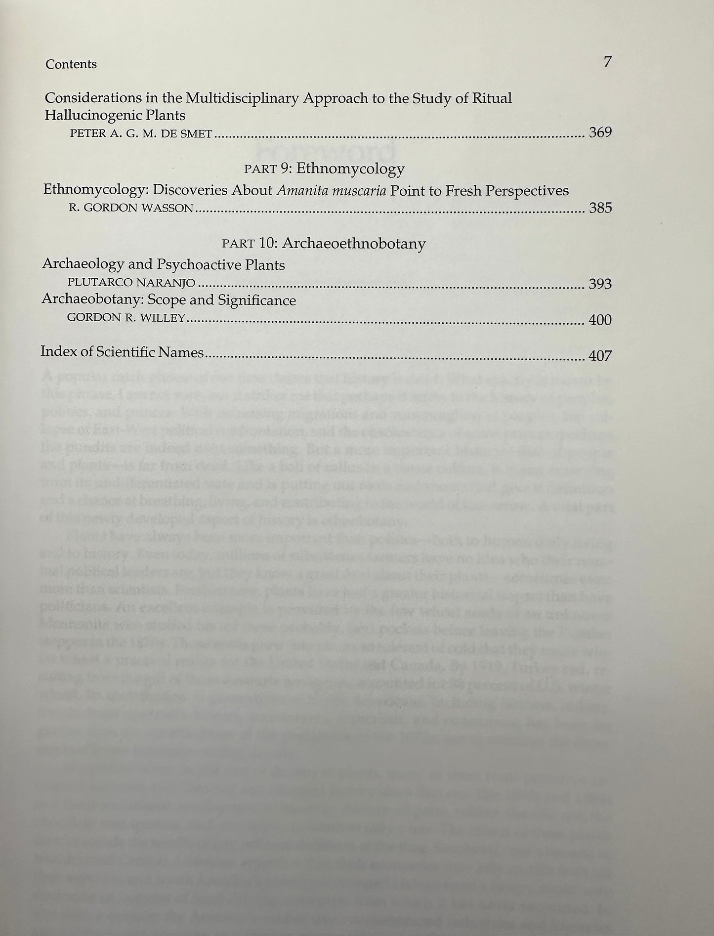 Ethnobotany: Evolution of a Discipline by Richard Evans Schultes and Siri von Reis (eds)