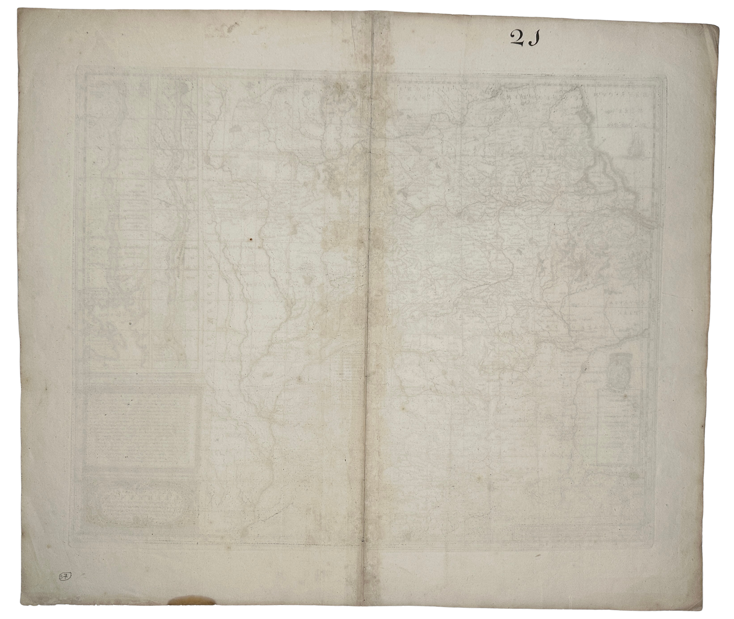<b>EASTERN EUROPE 1700</b><br>Magni Ducatus Lithuaniae Caetrarumq Regionum illi Adiacentium exacta decrip by Schenk & Valk
