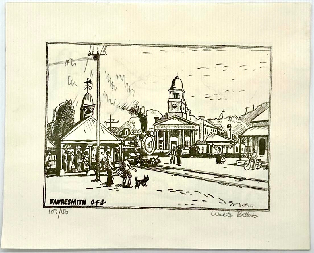 South African Lithographs (A Signed, Limited Portfolio of 12 Works by Walter Battiss)