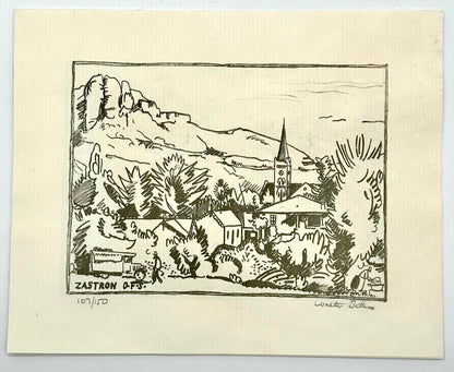 South African Lithographs (A Signed, Limited Portfolio of 12 Works by Walter Battiss)