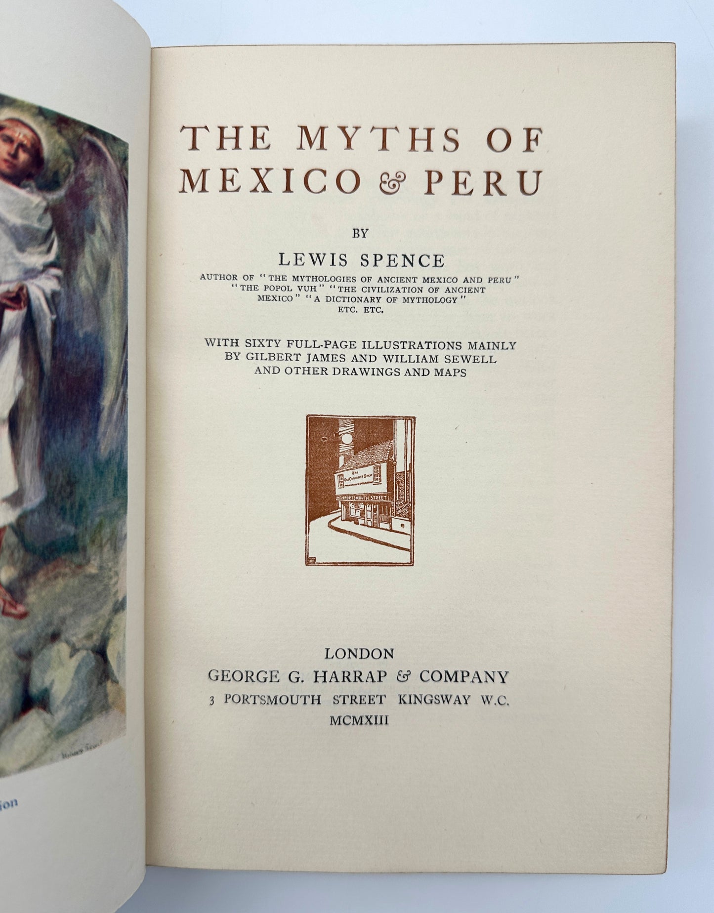 The Myths of Mexico & Peru by Lewis Spence