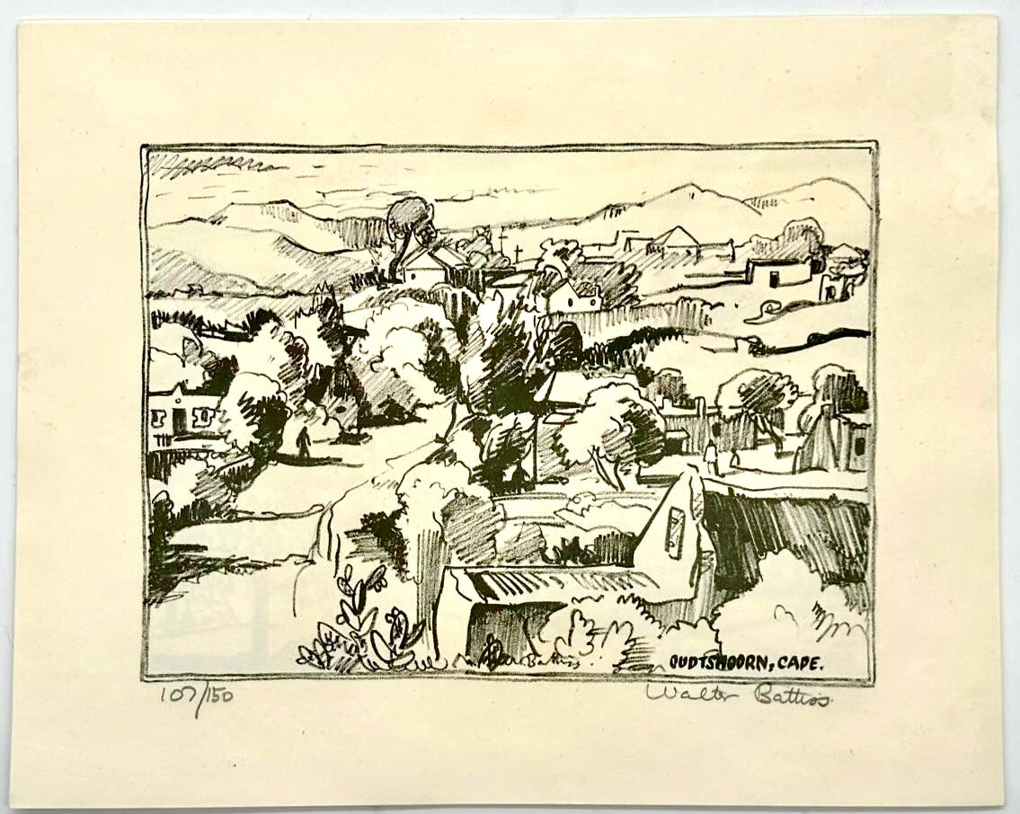 South African Lithographs (A Signed, Limited Portfolio of 12 Works by Walter Battiss)