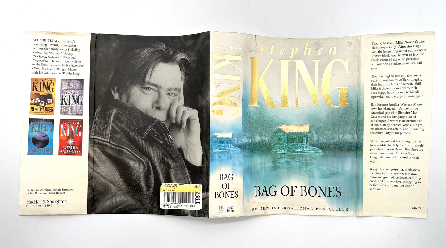 Bag of Bones by Stephen King (Signed, 1st UK Edition)