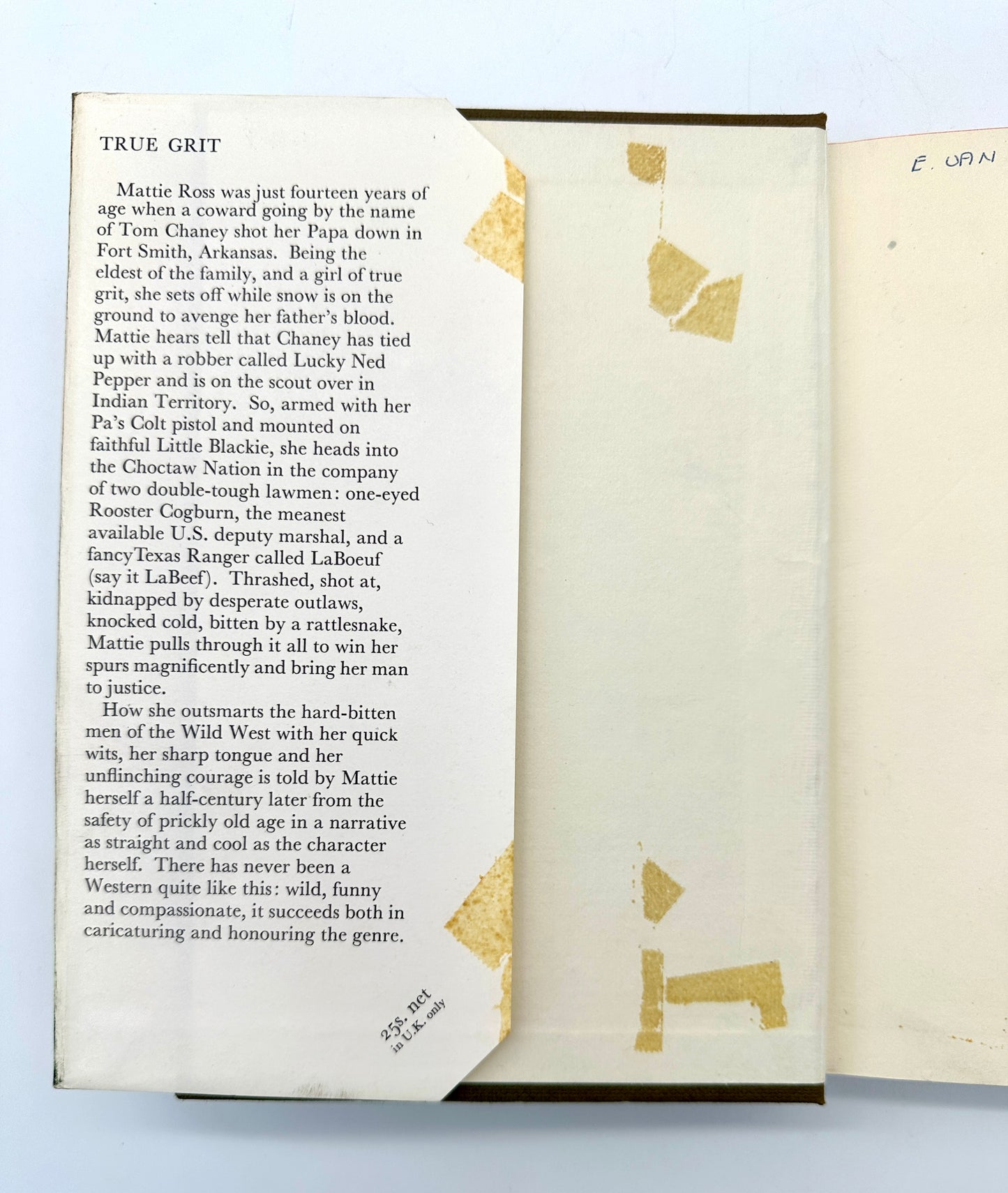 True Grit by Charles Portis (1st UK Edition)