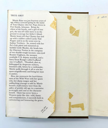 True Grit by Charles Portis (1st UK Edition)