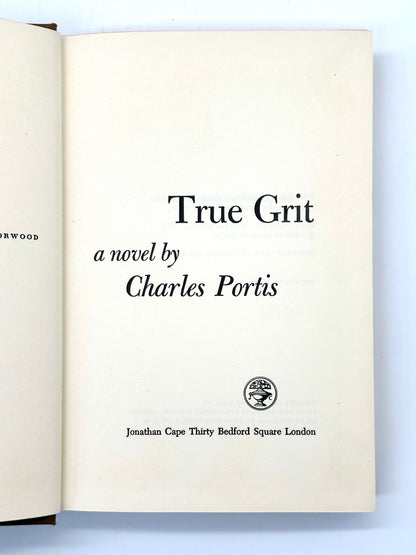 True Grit by Charles Portis (1st UK Edition)
