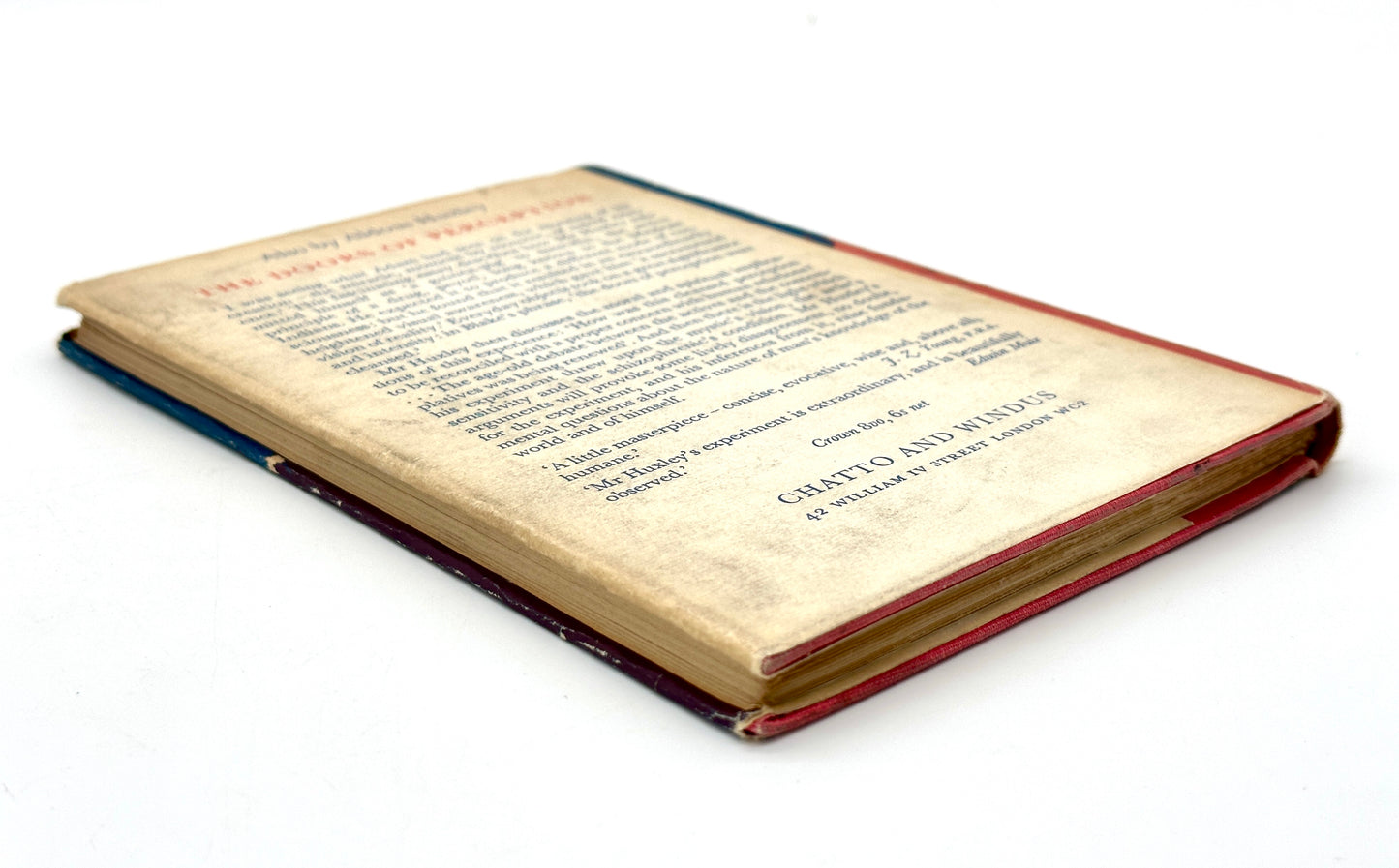 Heaven & Hell by Aldous Huxley (1st Edition)