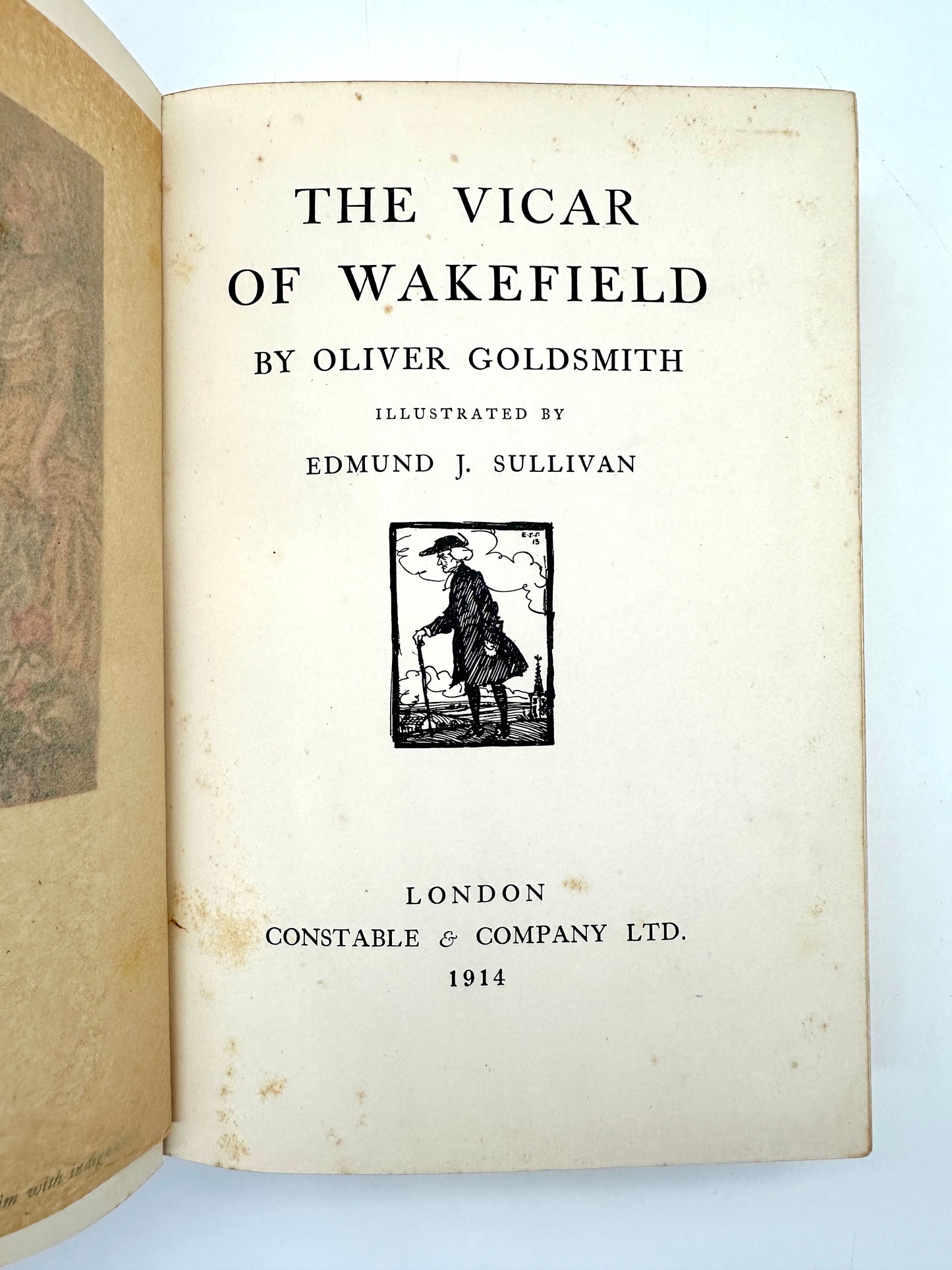 The Vicar of Wakefield by Oliver Goldsmith (Bayntun-Riviere Binding)