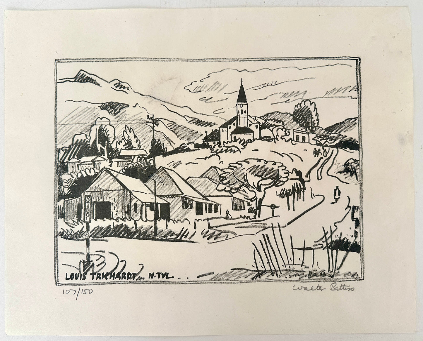 South African Lithographs (A Signed, Limited Portfolio of 12 Works by Walter Battiss)