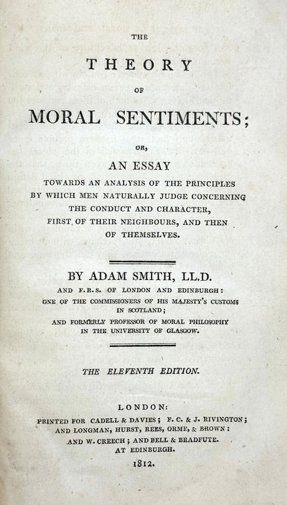 The Theory of Moral Sentiments by Adam Smith