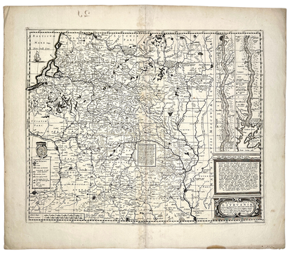 <b>EASTERN EUROPE 1700</b><br>Magni Ducatus Lithuaniae Caetrarumq Regionum illi Adiacentium exacta decrip by Schenk & Valk