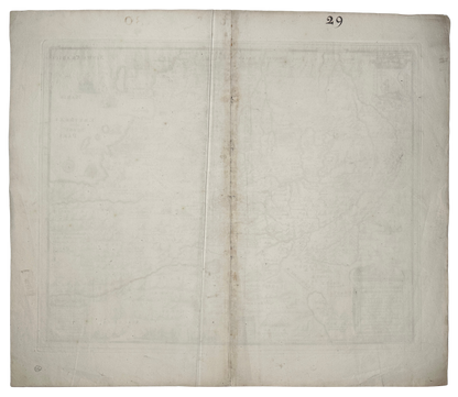 <b>ETHIOPIA 1683</b><br>Habessinia Seu Abassia Presbyteri Johannis Regio perperam dicta by Hiob Ludolfi
