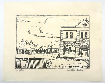 South African Lithographs (A Signed, Limited Portfolio of 12 Works by Walter Battiss)