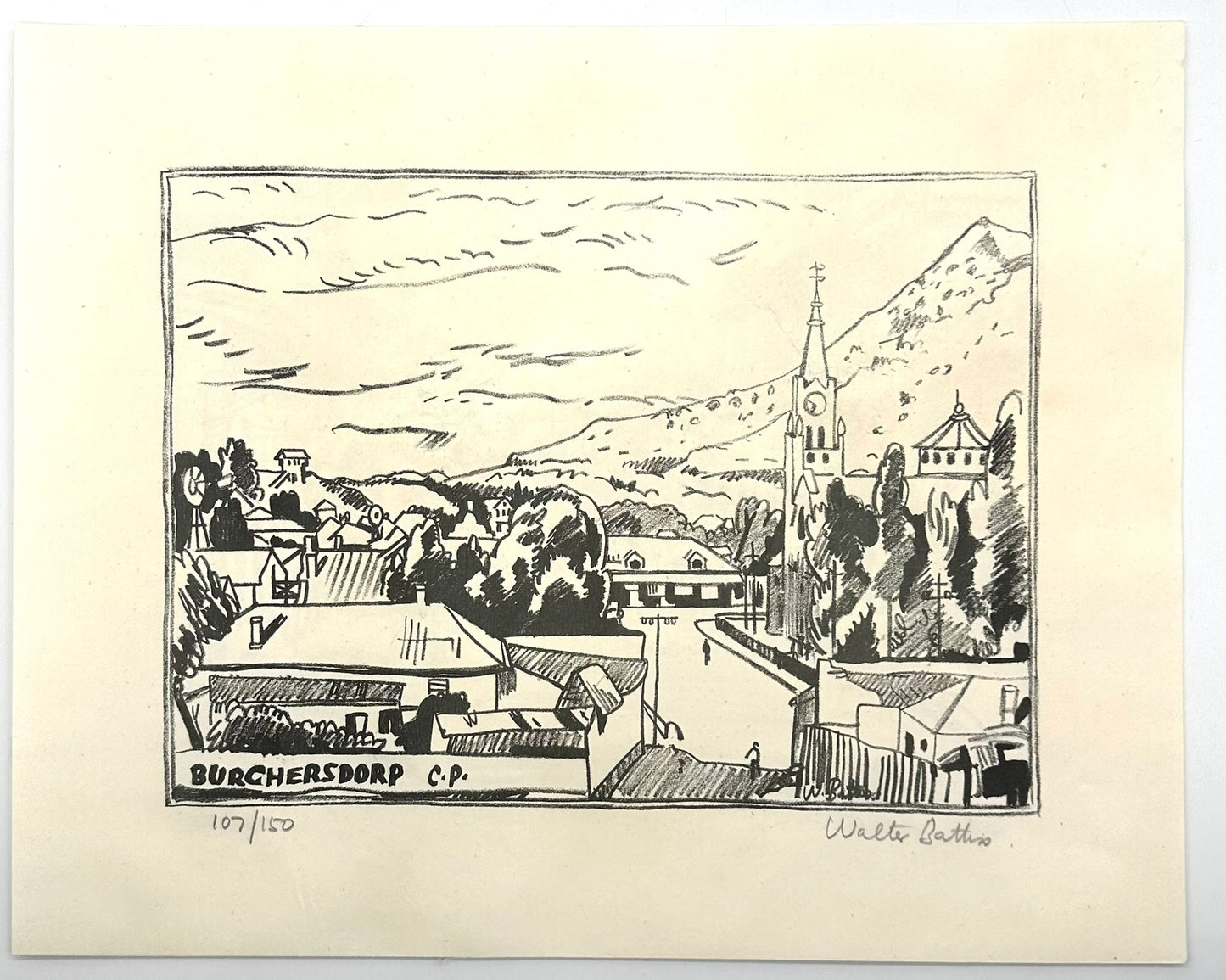 South African Lithographs (A Signed, Limited Portfolio of 12 Works by Walter Battiss)