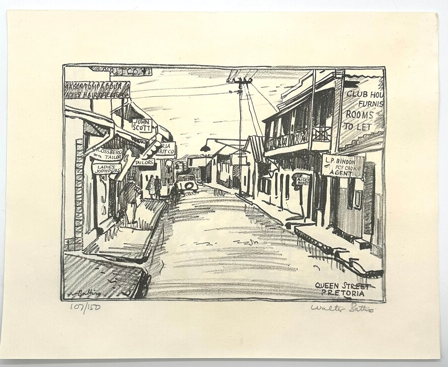 South African Lithographs (A Signed, Limited Portfolio of 12 Works by Walter Battiss)