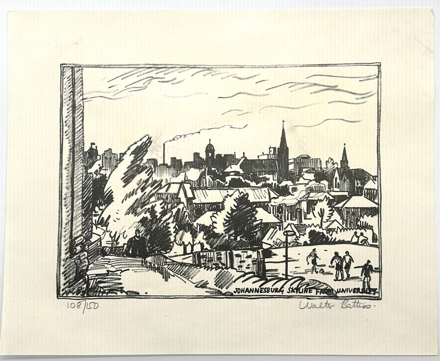 South African Lithographs (A Signed, Limited Portfolio of 12 Works by Walter Battiss)