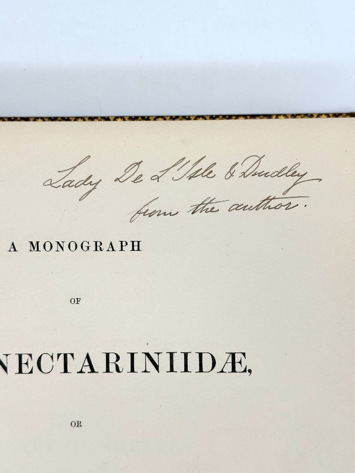 A Monograph of the Nectariniidae, or Family of Sun-Birds by G.E. Shelley