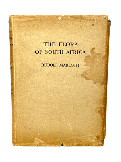 The Flora of South Africa by Rudloph Marloth