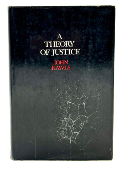 A Theory of Justice by John Rawls (1st UK Edtition)