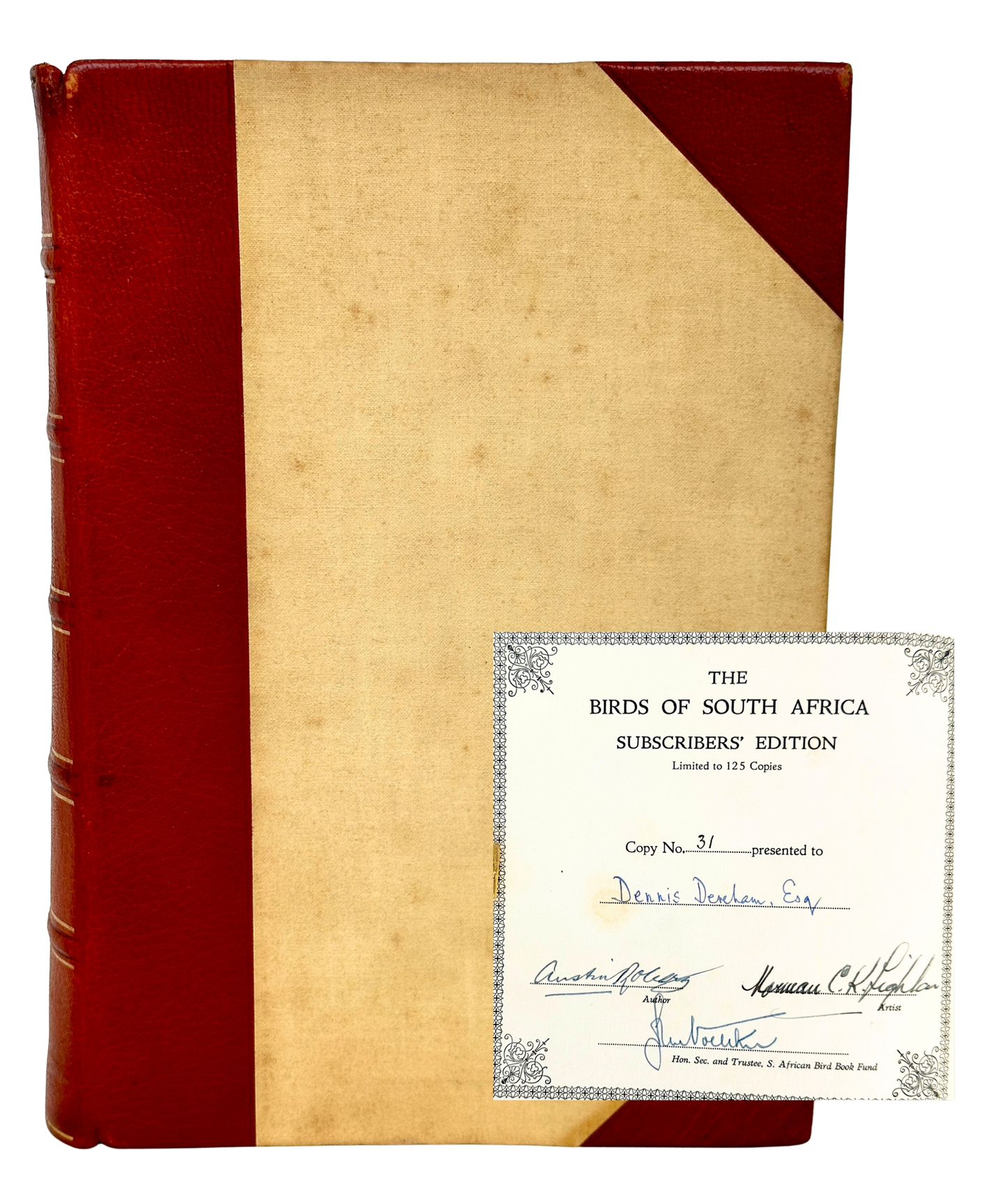 Robert's Birds of South Africa (Deluxe 1st Edition, Signed)