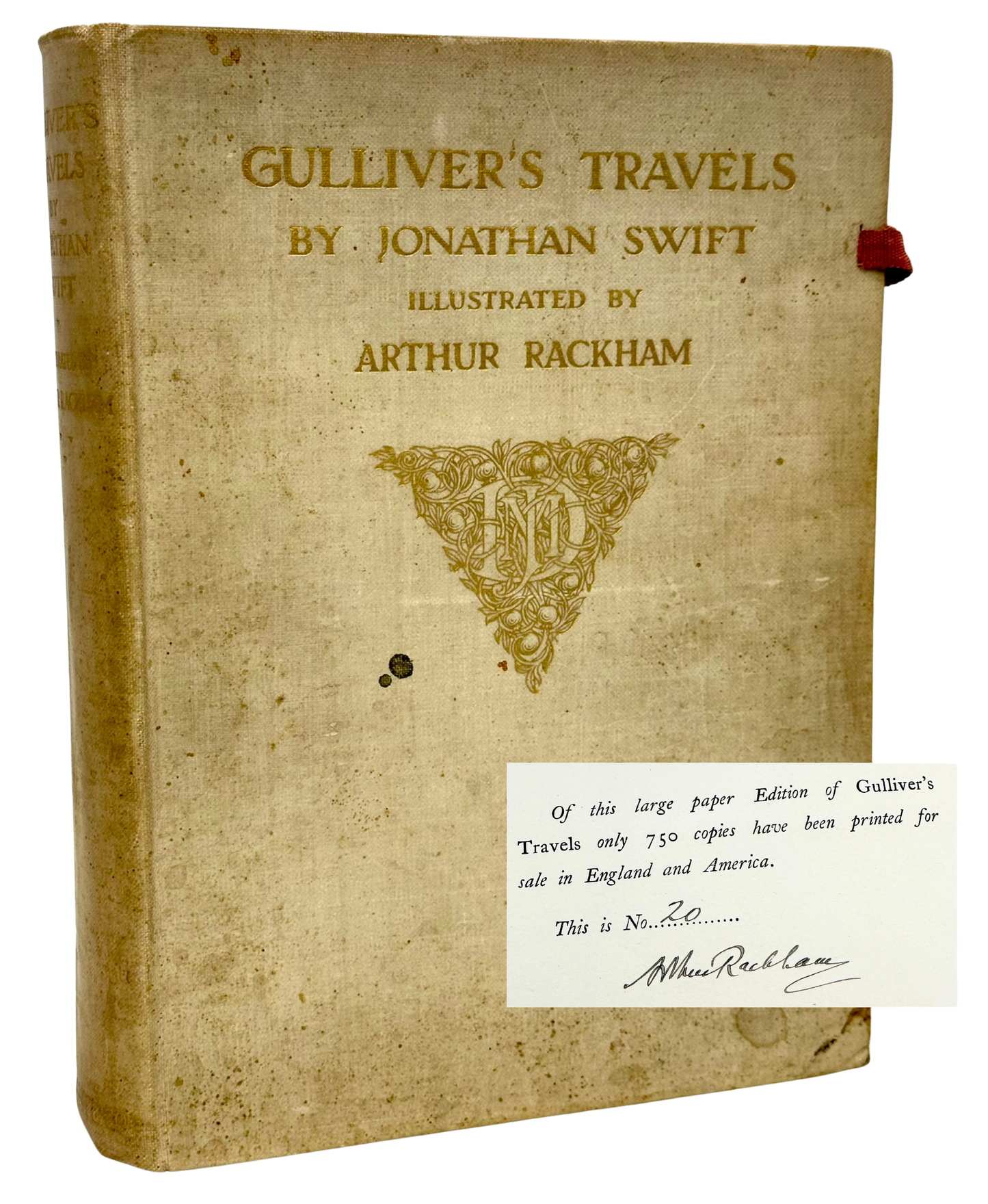 Gulliver’s Travels - Illustrated and Signed by Arthur Rackham