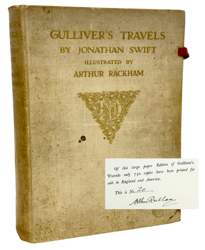 Gulliver’s Travels - Illustrated and Signed by Arthur Rackham