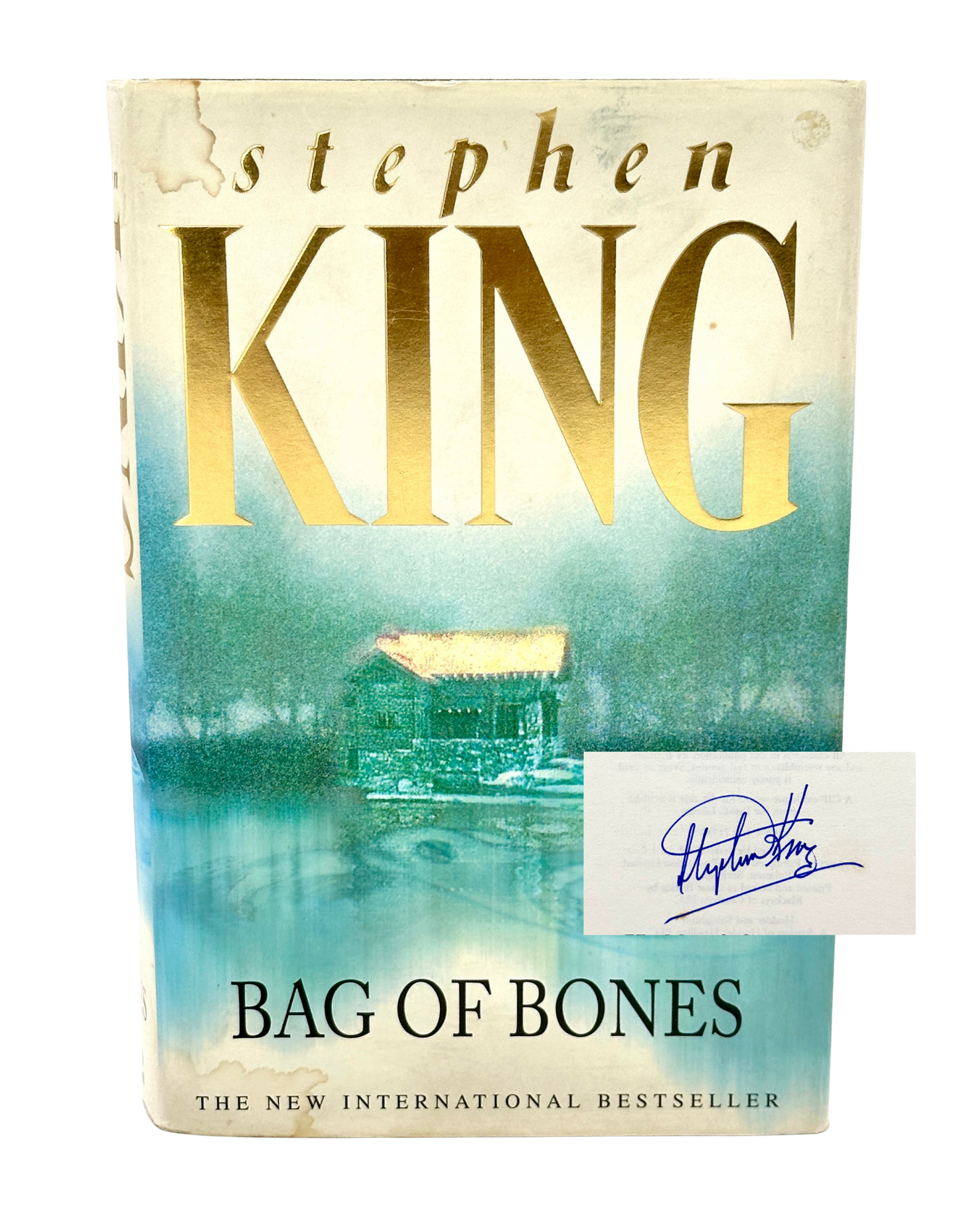 Bag of Bones by Stephen King (Signed, 1st UK Edition)