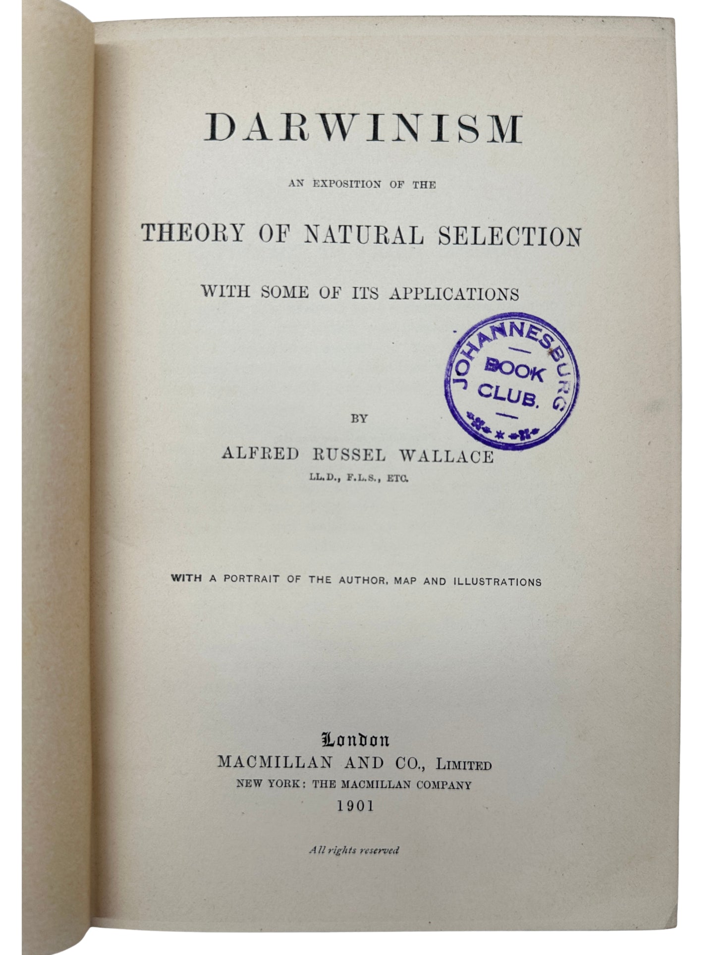 Darwinism by Alfred Russel Wallace