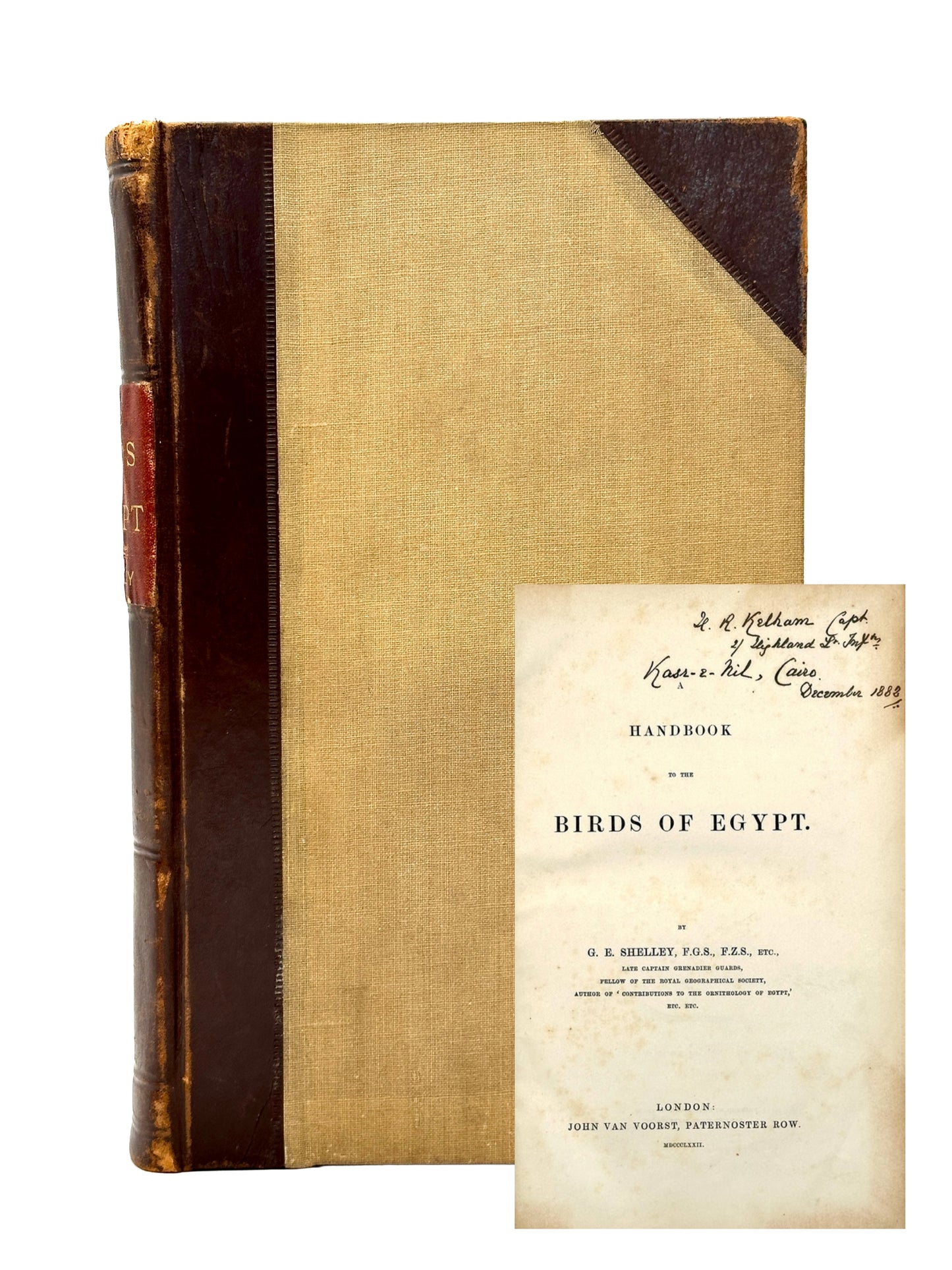 A Handbook to the Birds of Egypt by G.E. Shelley