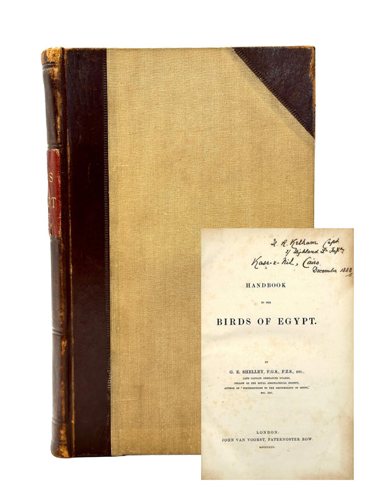 A Handbook to the Birds of Egypt by G.E. Shelley