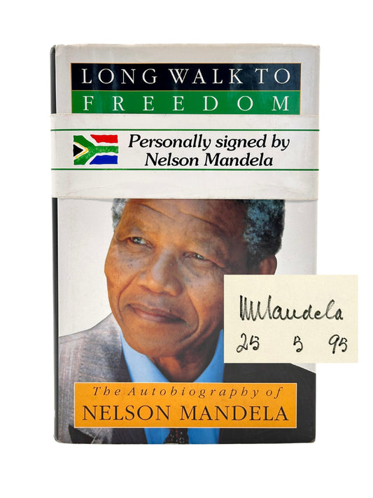 Long Walk to Freedom by Nelson Mandela (1995 Rugby World Cup Signed Copy)
