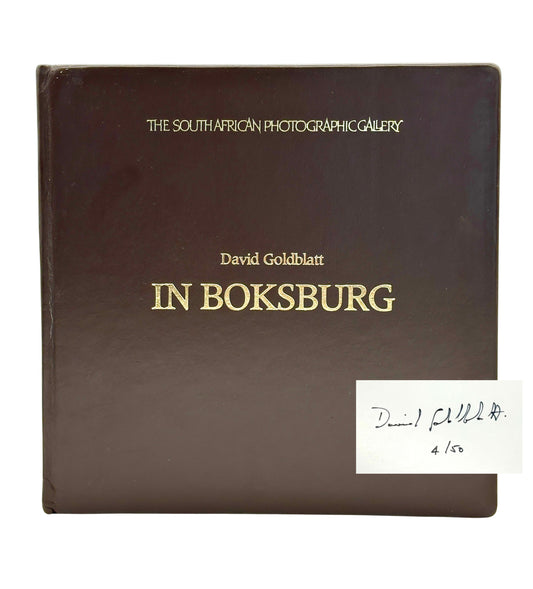 In Boksburg by David Goldblatt (Signed and Limited, Deluxe Leather Edition)