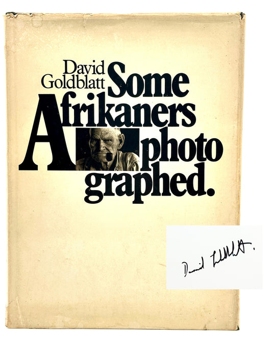 Some Afrikaners Photographed by David Goldblatt (Signed, Limited 1st Edition)