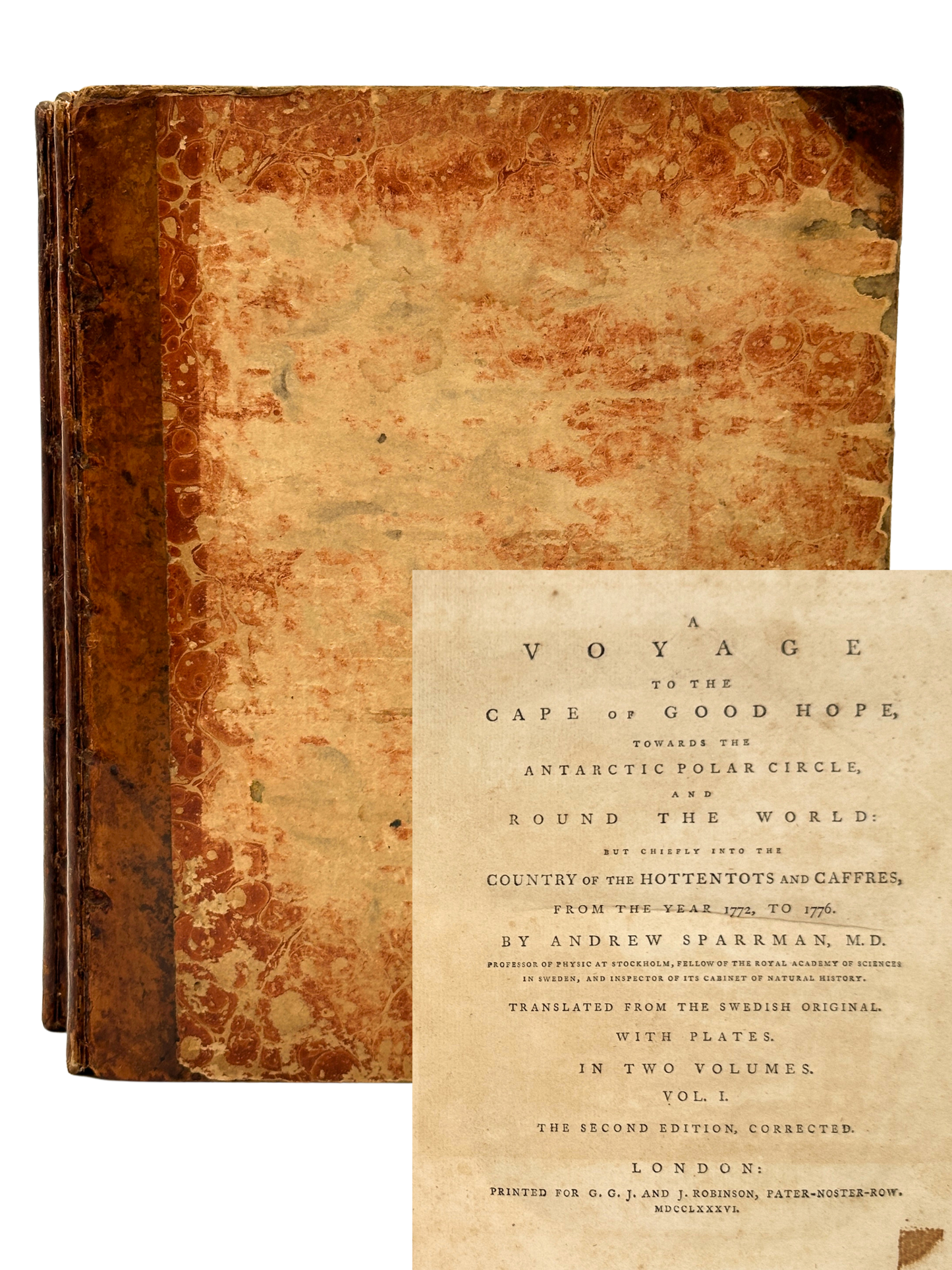 A Voyage to the Cape of Good Hope by Andrew Sparrman, 2nd English Edition
