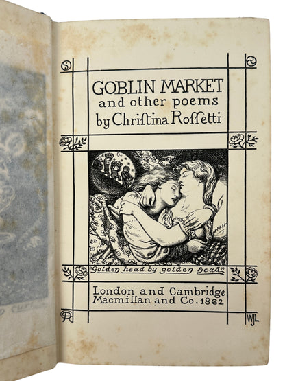 Goblin Market and Other Poems by Christina Rossetti (1st Edition)