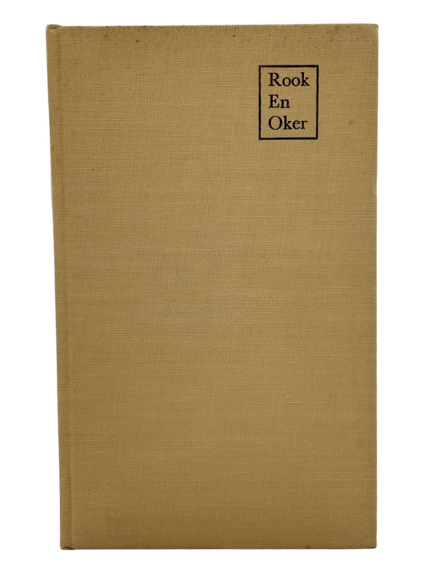 Rook en Oker by Ingrid Jonker (1st Edition)