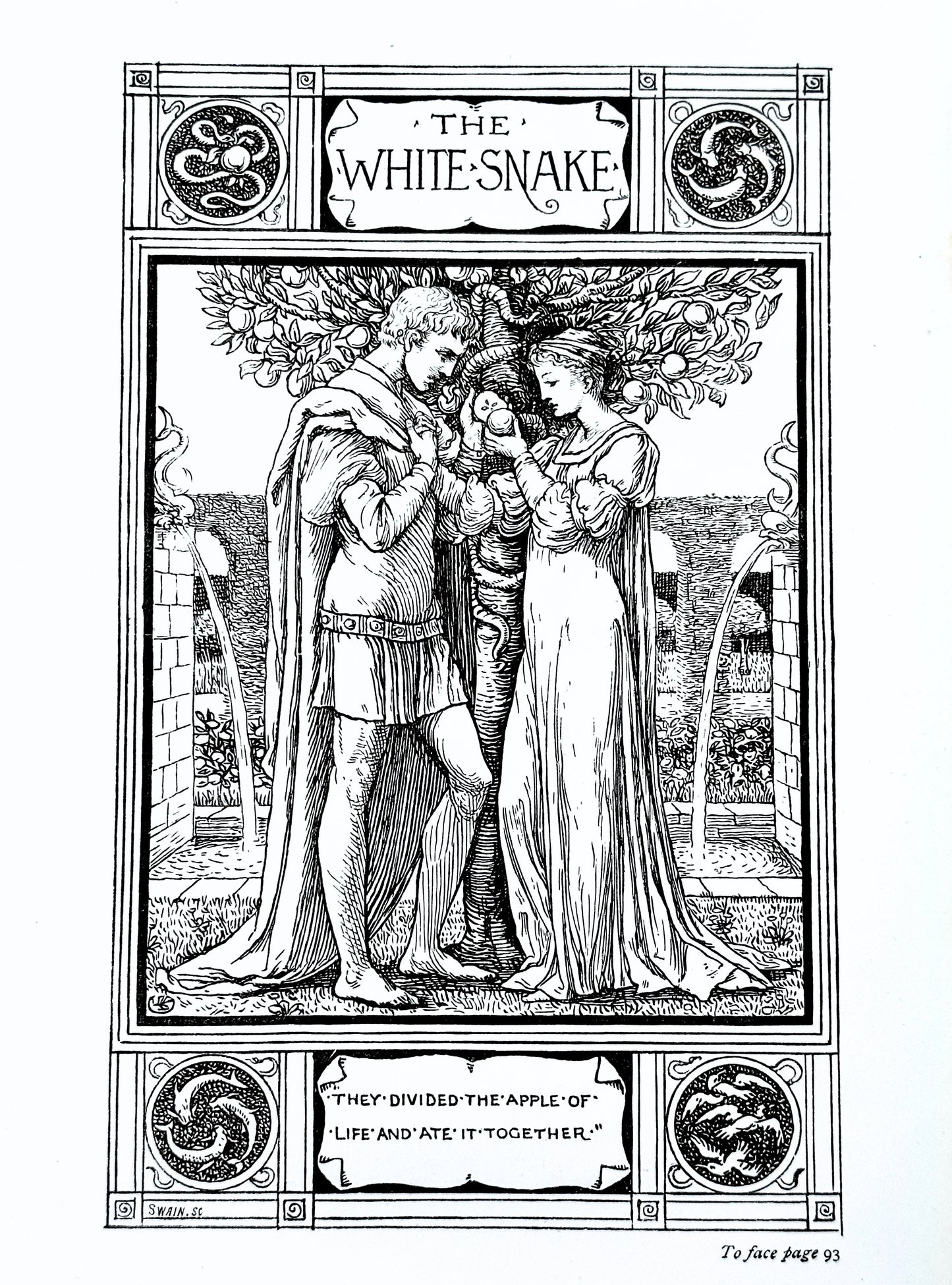 Household Stories from the Collection of the Bros. Grimm (Illustrated by Walter Crane)